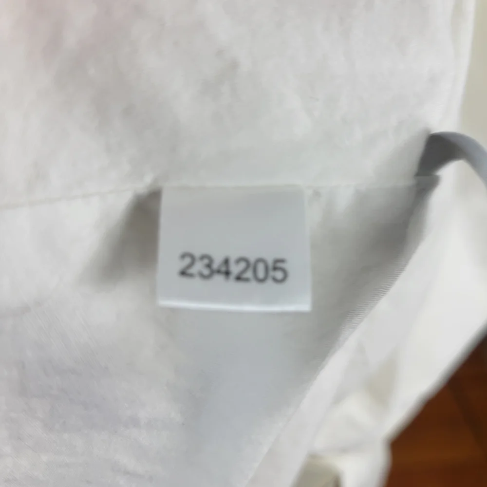 Ann Taylor Loft White Sleeveless Shirt Dress Cotton Size 12 - Picture 13 of 15